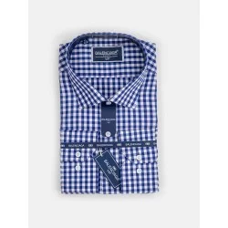 Chemise homme casual à carreaux 23AC