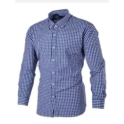 Chemise homme casual à carreaux 23AC