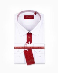 chemise blanche unie regular fit