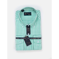 Chemise homme casual à carreaux 23AC