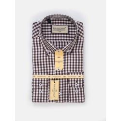 Chemise homme casual à carreaux 23AC