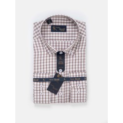 Chemise homme casual à carreaux 23AC