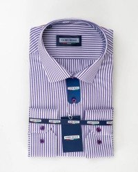copy of Chemise Rayée Vert/Blanc Regular Fit – Rayures Larges