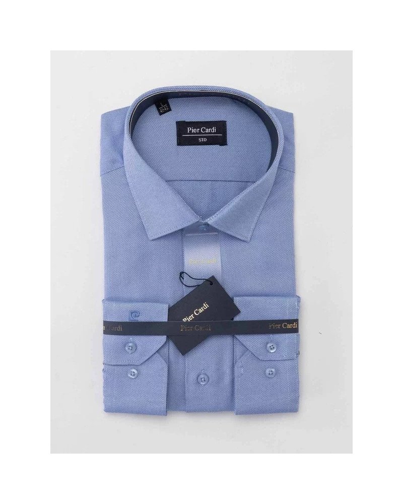 Chemise Unie Bleu Ciel Regular Fit