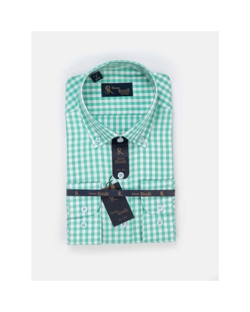 copy of Chemise Rayée Blanc/Noir Regular Fit