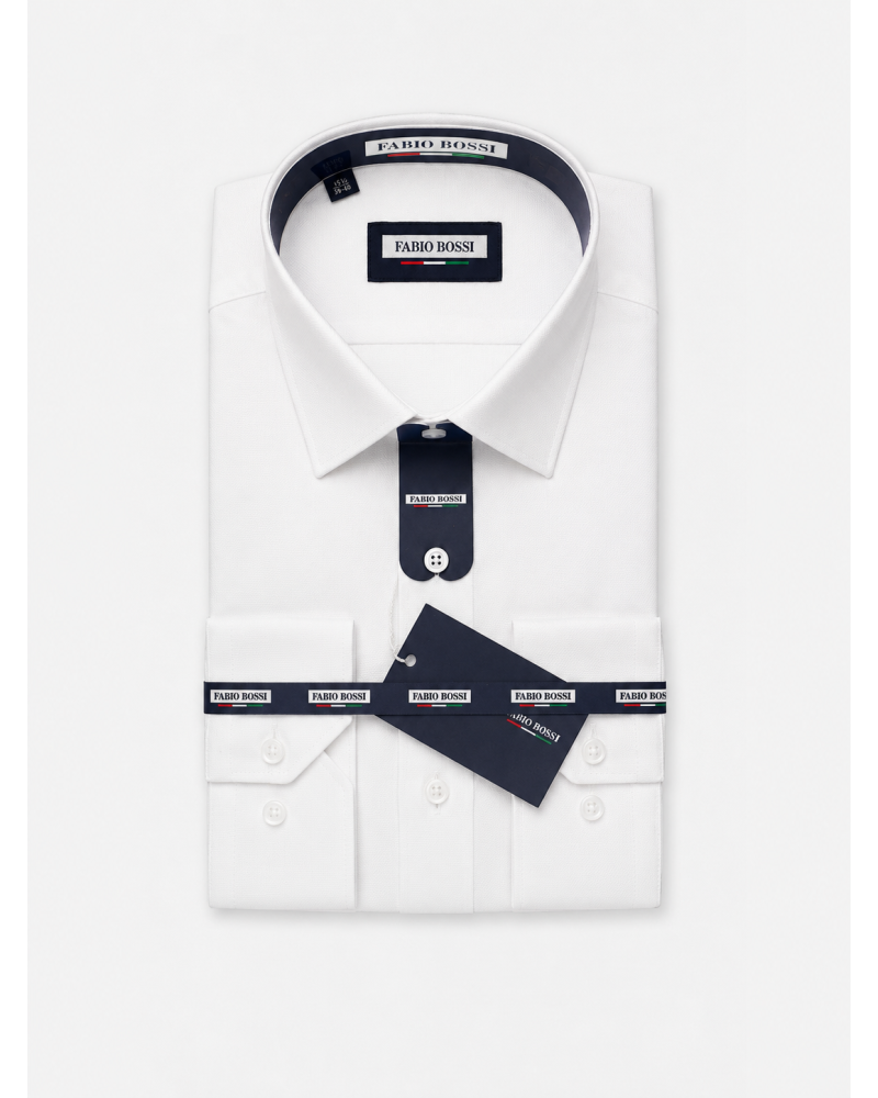copy of Chemise Rayée Blanc/Noir Regular Fit